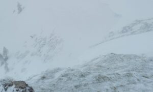 Verfrachtungen im Bereich vom Watzmannhaus (15.09.2024, Berchtesgadener Alpen)