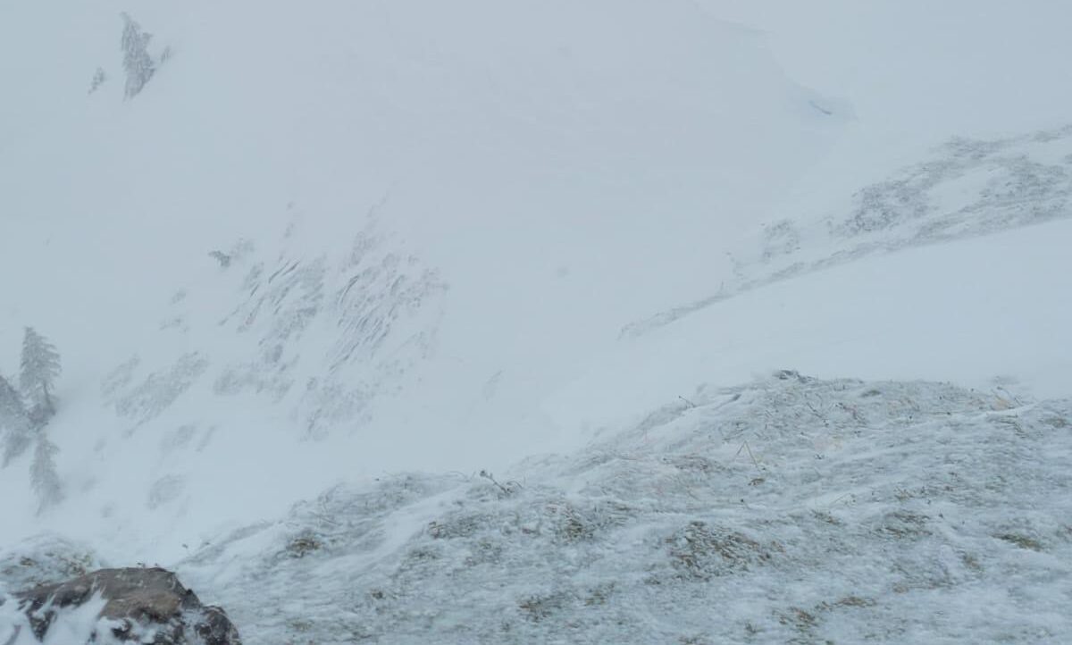 Verfrachtungen im Bereich vom Watzmannhaus (15.09.2024, Berchtesgadener Alpen)